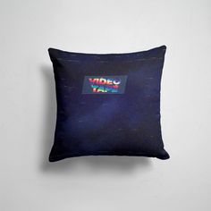 Подушка декоративная 45х45см Популярные иллюстрации Glitch VHS 365home