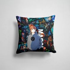 Подушка декоративная 45х45см Геймерам Dota2 Марси ДОТА 2 365home