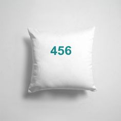 Подушка декоративная 45х45см Сериалы Игра в кальмара ИГРА В КАЛЬМАРА ИГРОК 456 365home