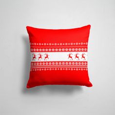 Подушка декоративная 45х45см Праздники Новый год ПАПА РОЖДЕСТВЕНСКИЙ 365home