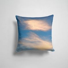 Подушка декоративная 45х45см Природа blue sky синее небо 365home