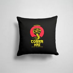 Подушка декоративная 45х45см Сериалы Кобра Кай Cobra Kai California 365home