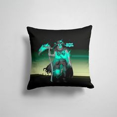 Подушка декоративная 45х45см Геймерам Darkest Dungeon Darkest Dungeon Grim Reaper 365home