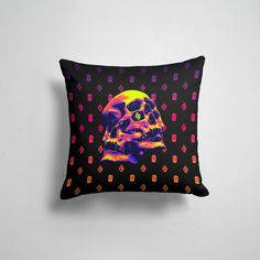 Подушка декоративная 45х45см Модные Черепа 2 Skull Dope Street Market 365home