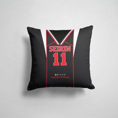 Подушка декоративная 45х45см Аниме Баскетбол Куроко ФОРМА SEIRIN 11 365home