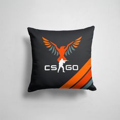 Подушка декоративная 45х45см Counter Strike CS GO свобода превыше всего КС ГО 365home
