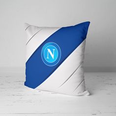 Подушка декоративная 45х45см Футбол Napoli наполи футбольный клуб 365home