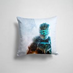 Подушка декоративная 45х45см Геймерам Dead Space Айзек Кларк 365home