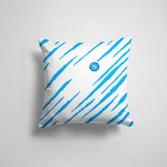Подушка декоративная 45х45см Футбол Napoli napoli наполи 365home