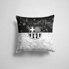 Подушка декоративная 45х45см Футбол Barcelona FC Barca Black Collection 365home