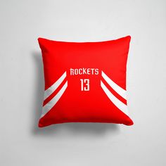 Подушка декоративная 45х45см Баскетбол NBA James Harden 13 365home