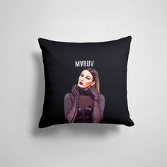 Подушка декоративная 45х45см Знаменитости Музыканты и исполнители Maruv 365home