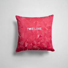 Подушка декоративная 45х45см K pop BTS FAKE LOVE 365home