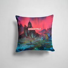 Подушка декоративная 45х45см Геймерам Undertale 365home
