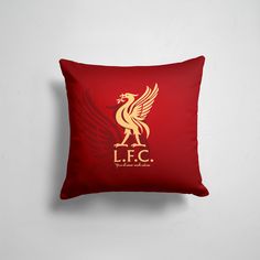 Подушка декоративная 45х45см Футбол Liverpool Ливерпуль 365home