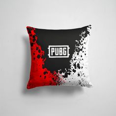 Подушка декоративная 45х45см Геймерам PUBG ПАБГ 365home