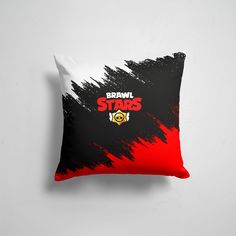 Подушка декоративная 45х45см Геймерам Brawl Stars 365home