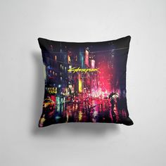 Подушка декоративная 45х45см Геймерам Cyberpunk 2077 365home