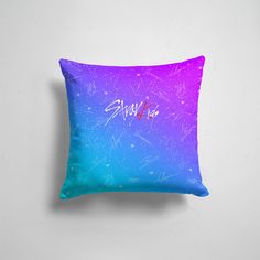 Подушка декоративная 45х45см K pop Stray Kids АВТОГРАФЫ 365home