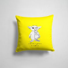 Подушка декоративная 45х45см Рок Twenty one pilots 365home