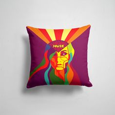Подушка декоративная 45х45см Рок Muse 365home