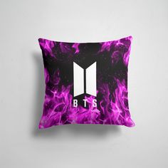 Подушка декоративная 45х45см K pop BTS 365home