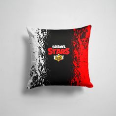 Подушка декоративная 45х45см Геймерам Brawl Stars 365home