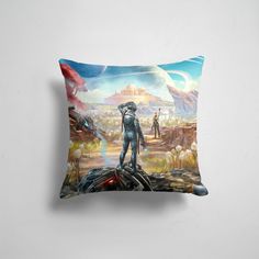 Подушка декоративная 45х45см Геймерам The Outer Worlds 365home