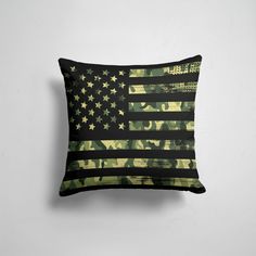 Подушка декоративная 45х45см Силовые структуры U S Army American Flag Camo 365home