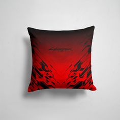 Подушка декоративная 45х45см Геймерам Cyberpunk 2077 КАПЮШОН 365home