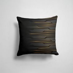 Подушка декоративная 45х45см Тренды Геометрия Futuristic technology lines 365home