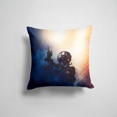 Подушка декоративная 45х45см Геймерам Rainbow Six Siege Tom Clancys 365home