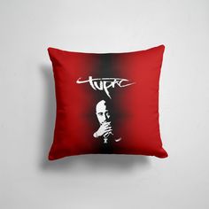 Подушка декоративная 45х45см Rap Разный Рэп 2Pac 365home