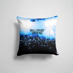 Подушка декоративная 45х45см Рок Hollywood Undead 365home