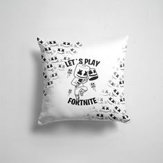 Подушка декоративная 45х45см Геймерам Fortnite x MARSHMELLO 365home