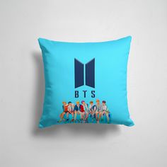 Подушка декоративная 45х45см K pop BTS 365home