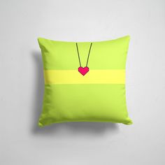 Подушка декоративная 45х45см Геймерам Undertale CHARA 365home