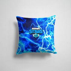 Подушка декоративная 45х45см Геймерам Brawl Stars 365home