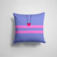 Подушка декоративная 45х45см Геймерам Undertale FRISK 365home