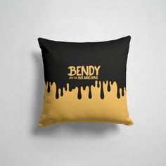 Подушка декоративная 45х45см Геймерам Bendy and the ink machine 365home