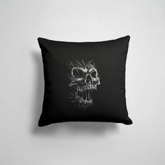 Подушка декоративная 45х45см Популярные Черепа и скелеты Cry 365home