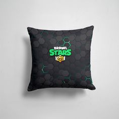 Подушка декоративная 45х45см Геймерам Brawl Stars 365home