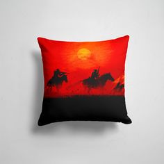 Подушка декоративная 45х45см Геймерам Red Dead Redemption RDR2 Online Battle 365home