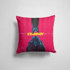 Подушка декоративная 45х45см Разная музыка The Weeknd STARBOY 365home