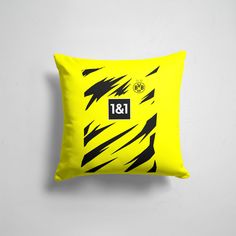 Подушка декоративная 45х45см Футбол Borussia Боруссия Дортмунд Санчо 20 21 365home