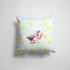 Подушка декоративная 45х45см Популярные Детские картинки Диана 365home