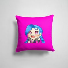 Подушка декоративная 45х45см Аниме JoJo Bizarre Adventure Cute Anime JINX 365home