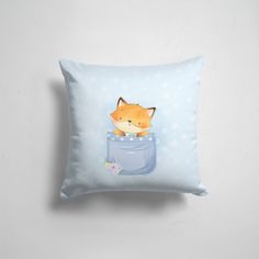 Подушка декоративная 45х45см Популярные Детские картинки Дарья 365home