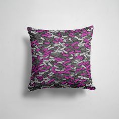 Подушка декоративная 45х45см Имена Именной камуфляж Даша 365home