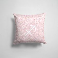 Подушка декоративная 45х45см Знаки Зодиака Стрелец Романтичный 365home